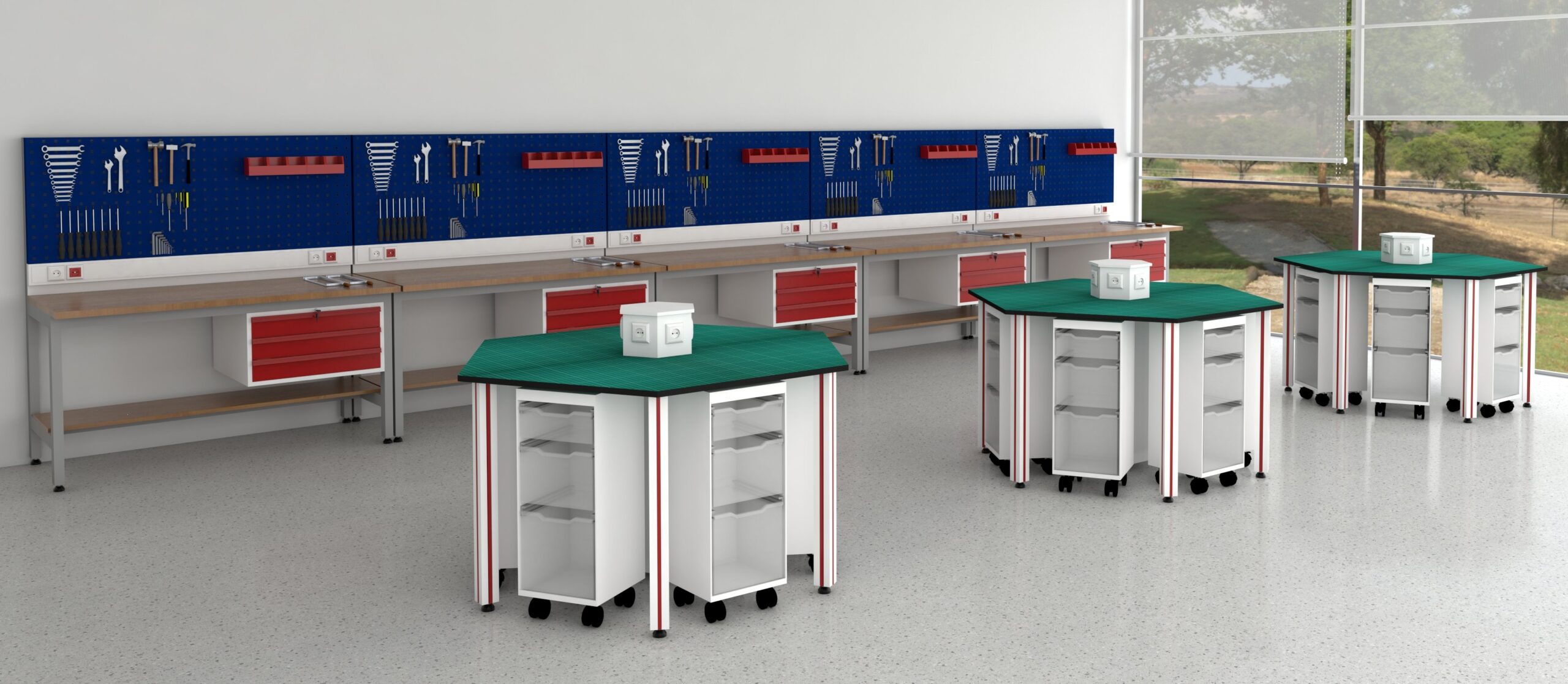 Okullar İçin Robotik Laboratuvar Tasarımı | STEM Robotik Laboratuvar Çözümleri